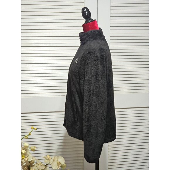 The North Face Women's Black Osito 2 Fleece Jacket Logo Size Medium  2881 - Picture 4 of 13